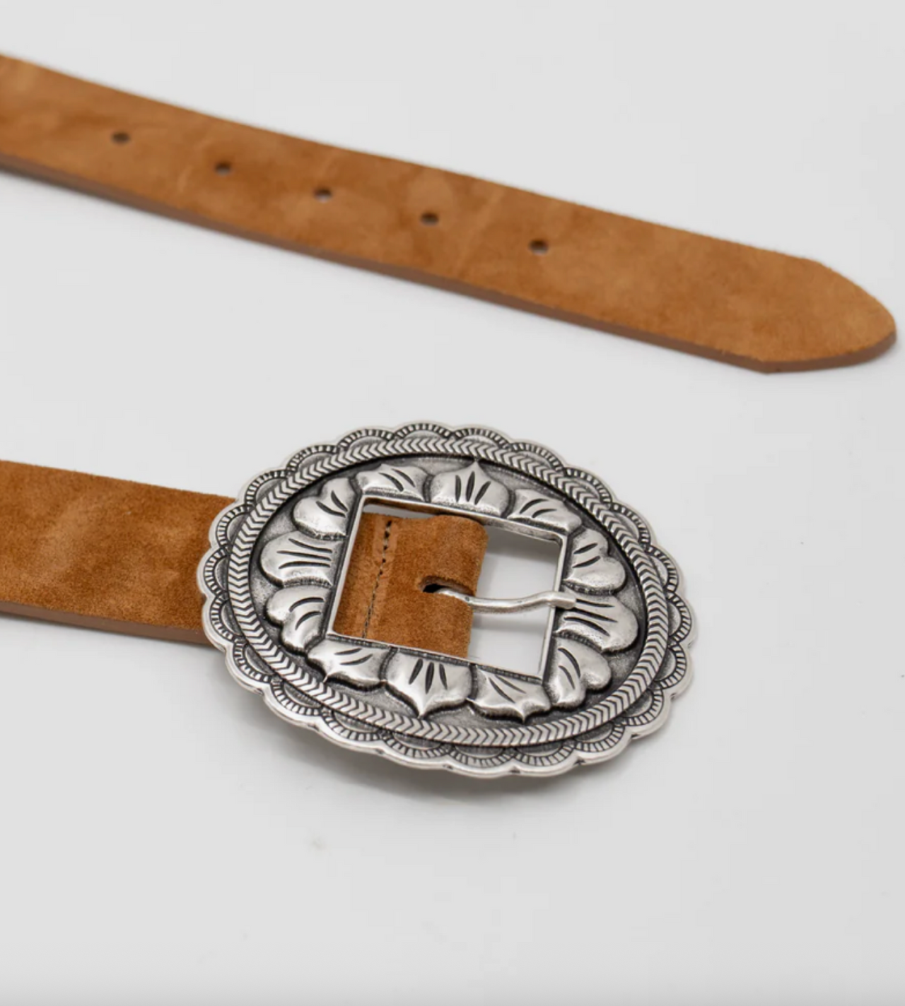 Silver Conchos Belt