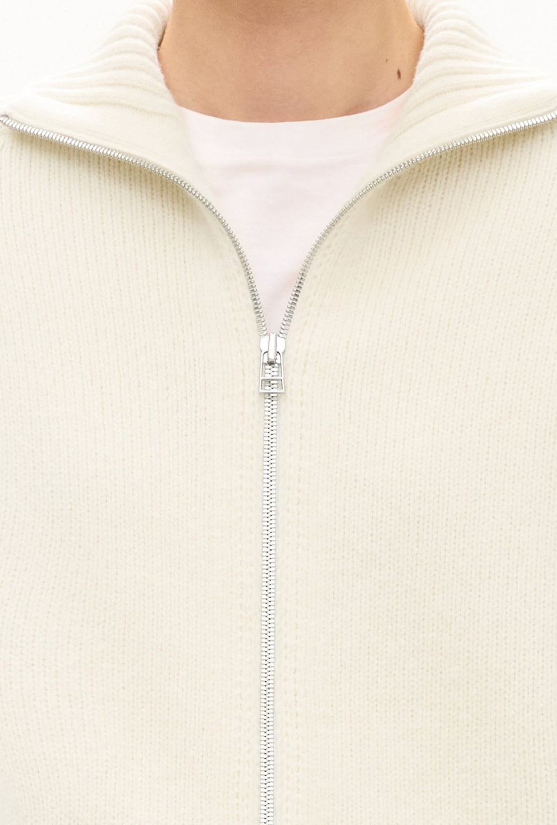 Raglan Zip Turtleneck