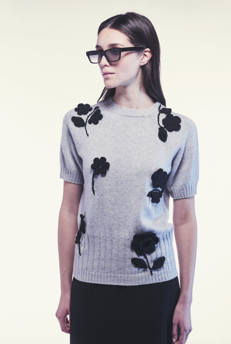 Floral Detail Sweater