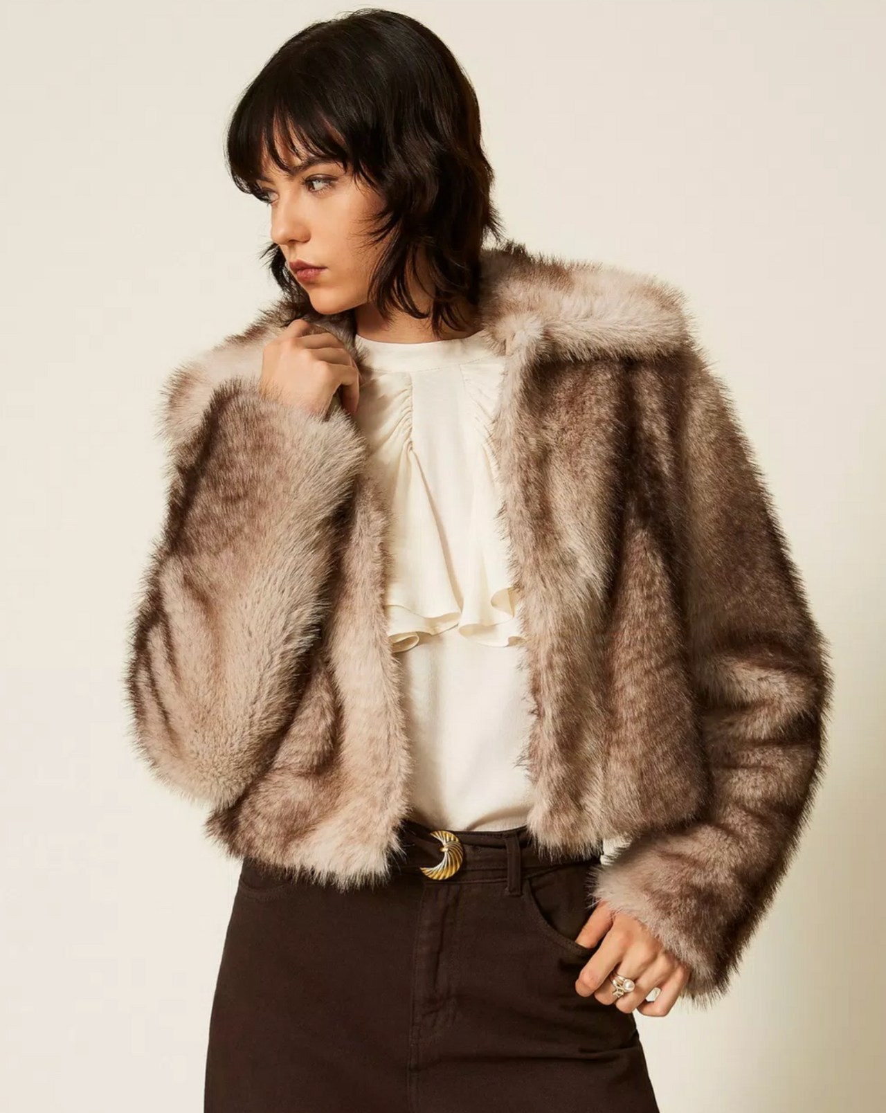 Faux Fur Jacket