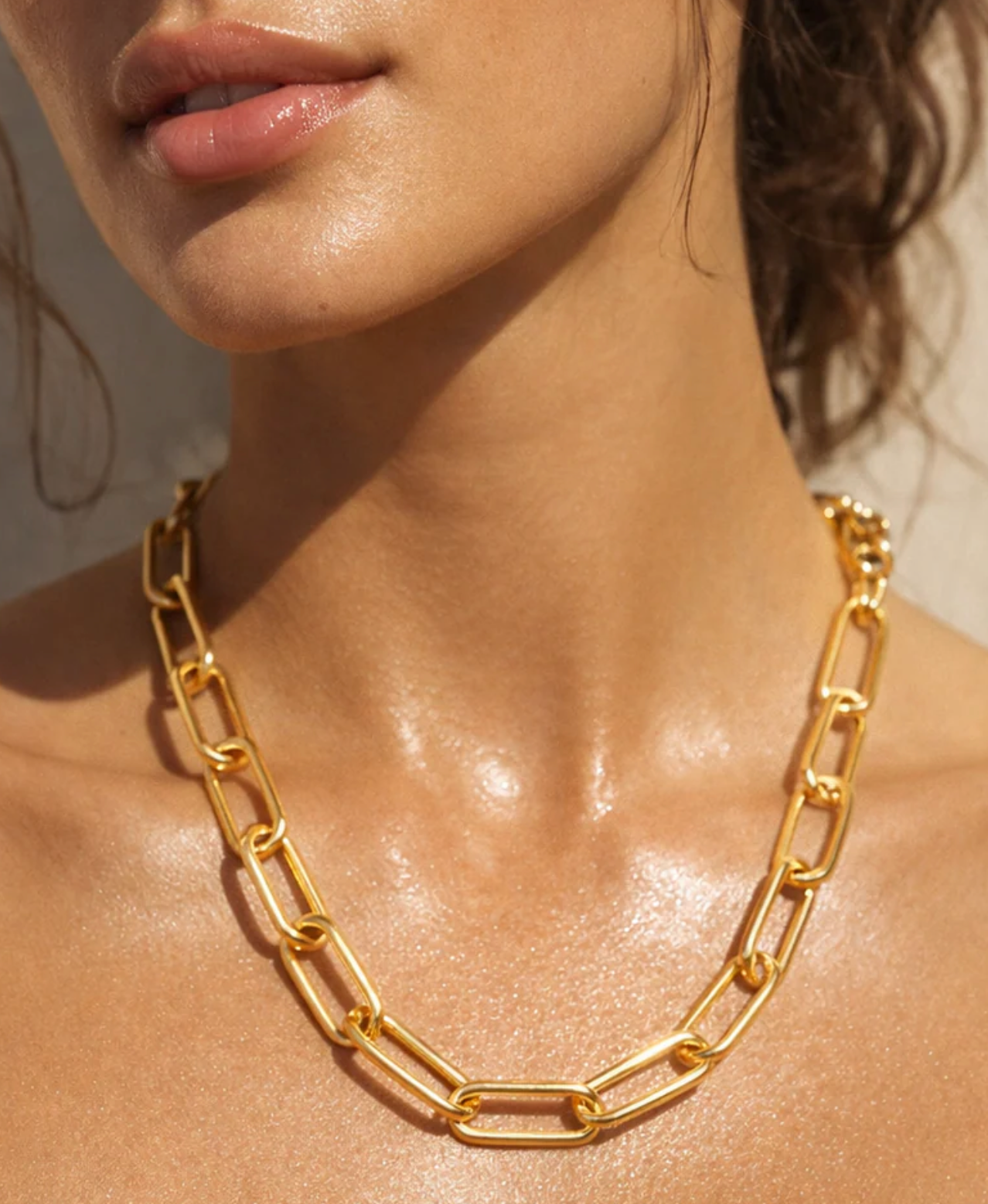 Carla Paperclip Chain Necklace