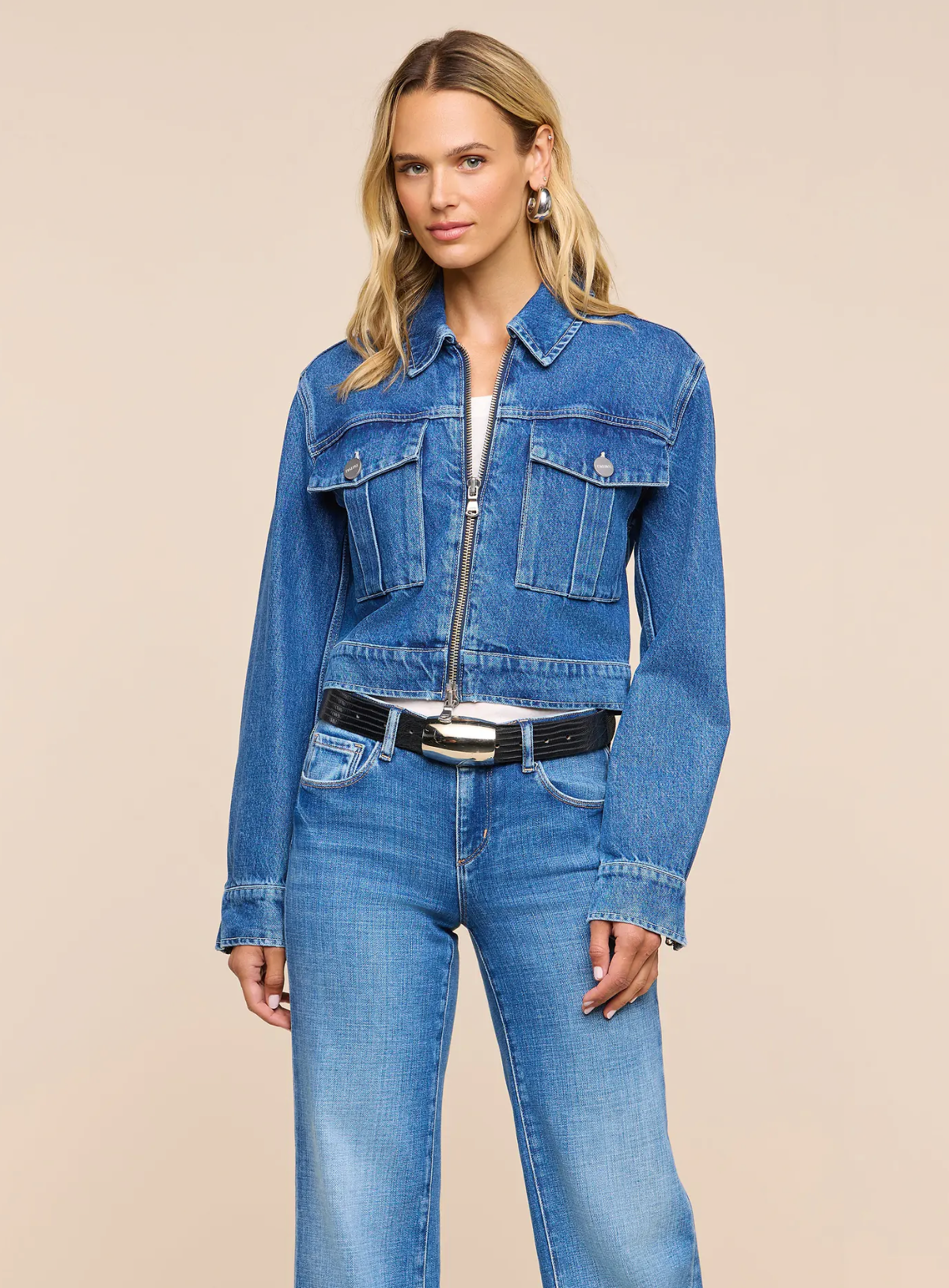 Micah Oversized Denim Jacket