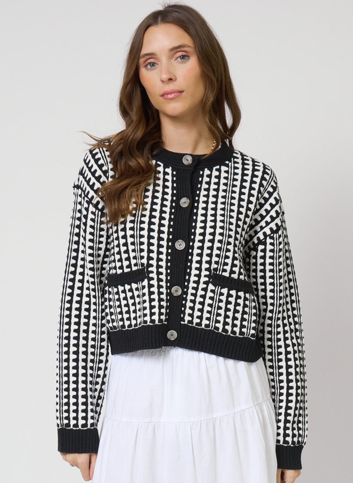 Skye Scallop Stitch Polo