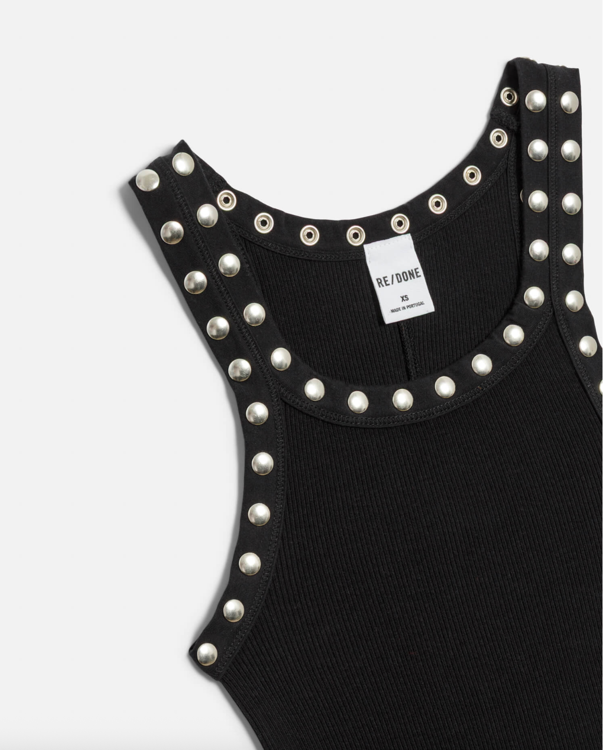 Studded Ribbed Tank