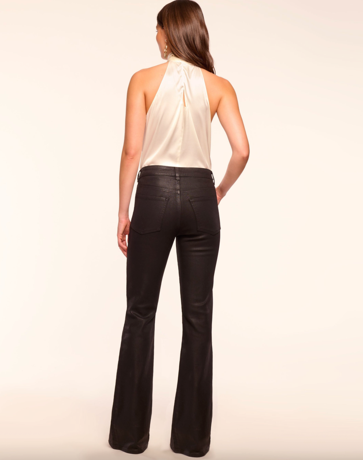 Helena Flare Jean Coated