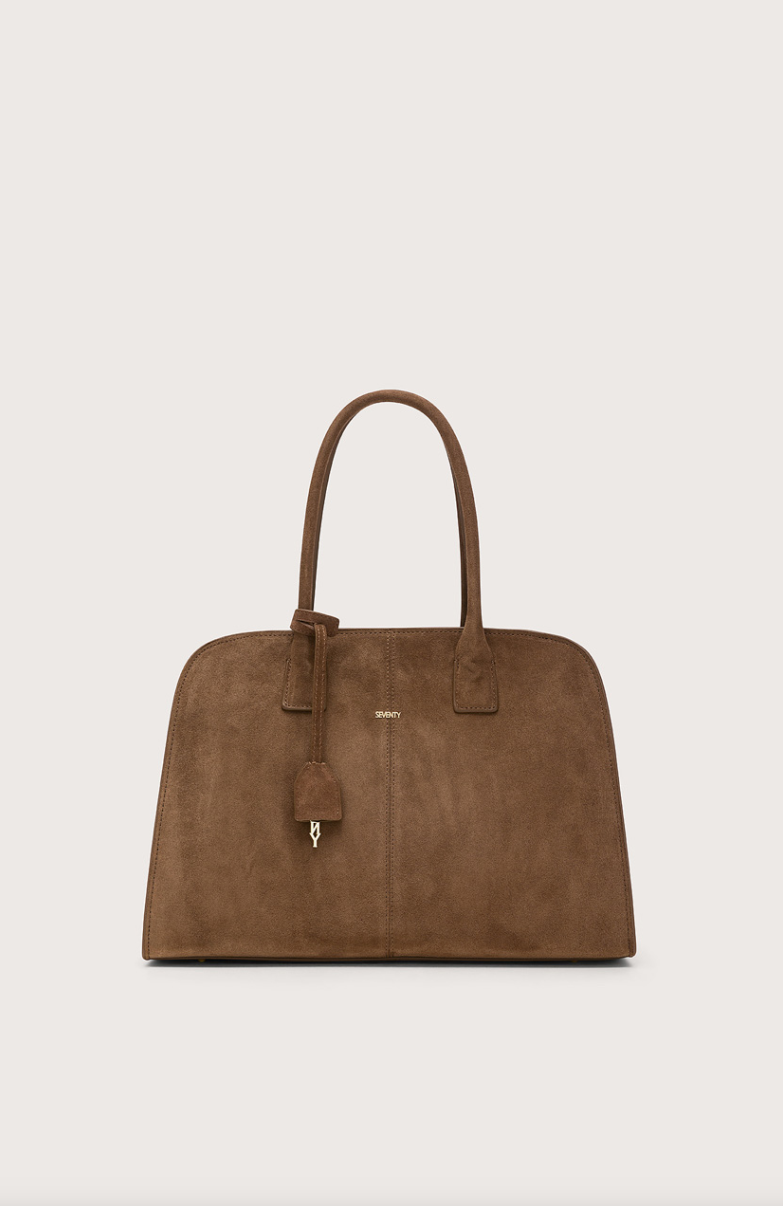 Suede Handbag