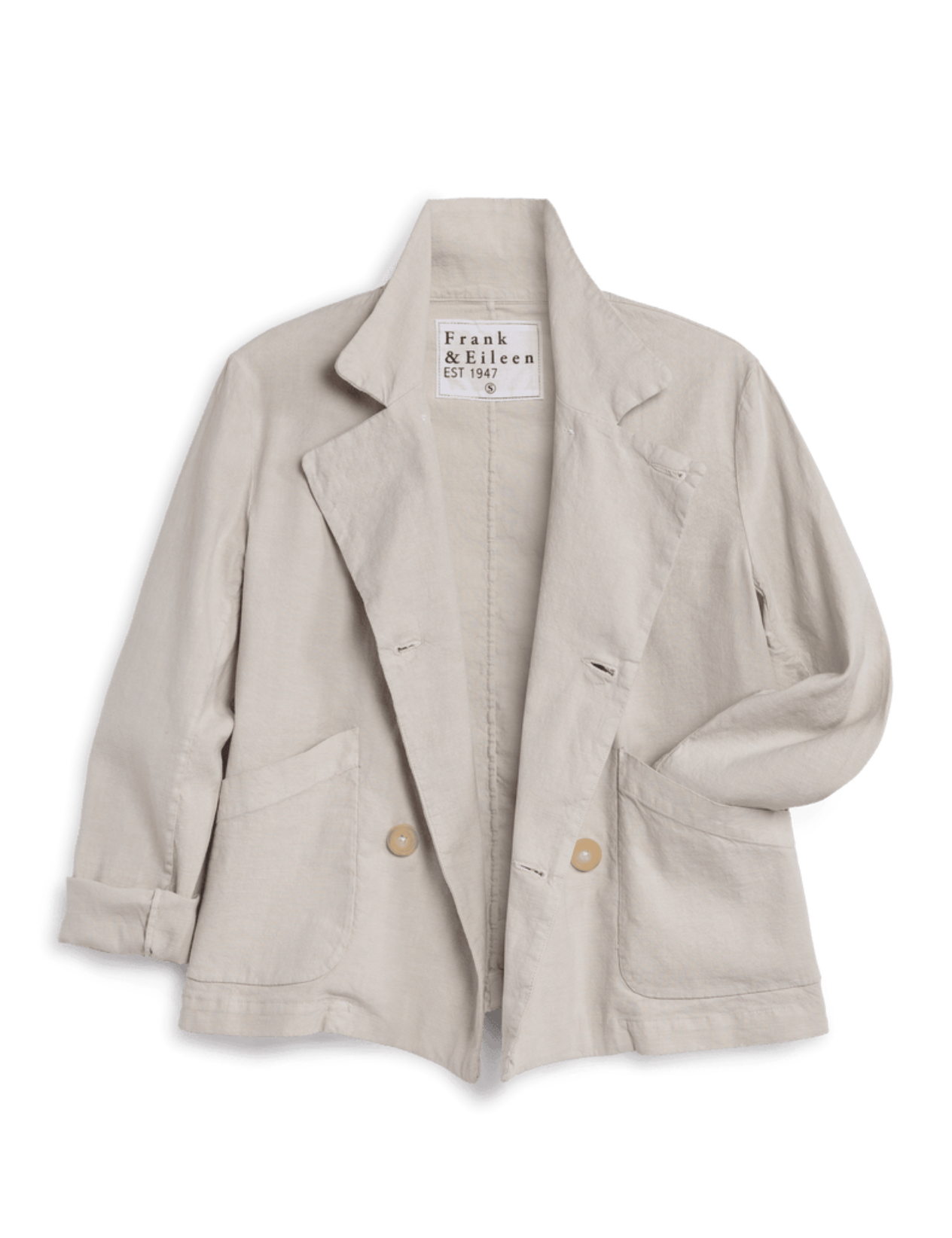Mini English Peacoat in Linen