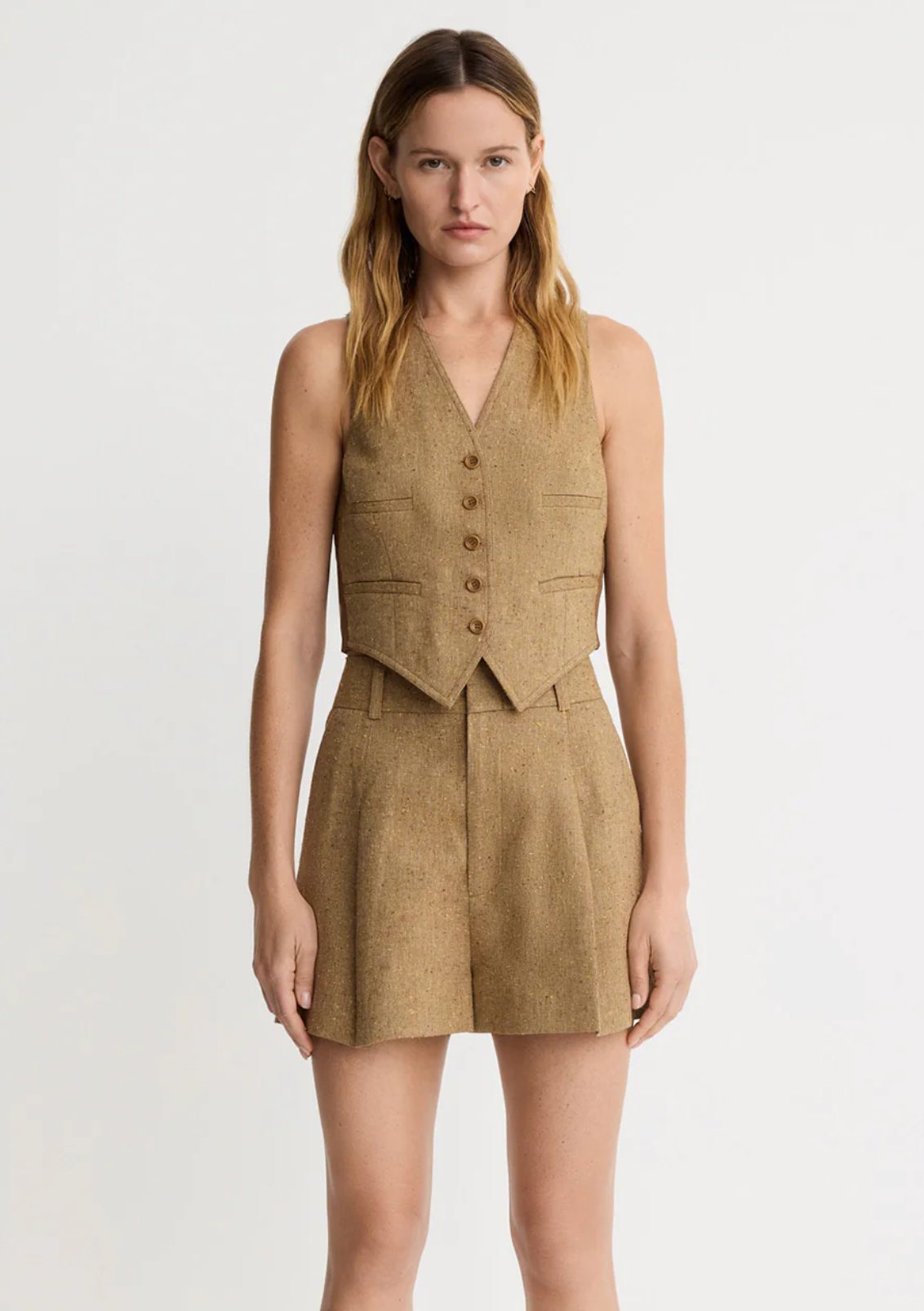Cropped Vest