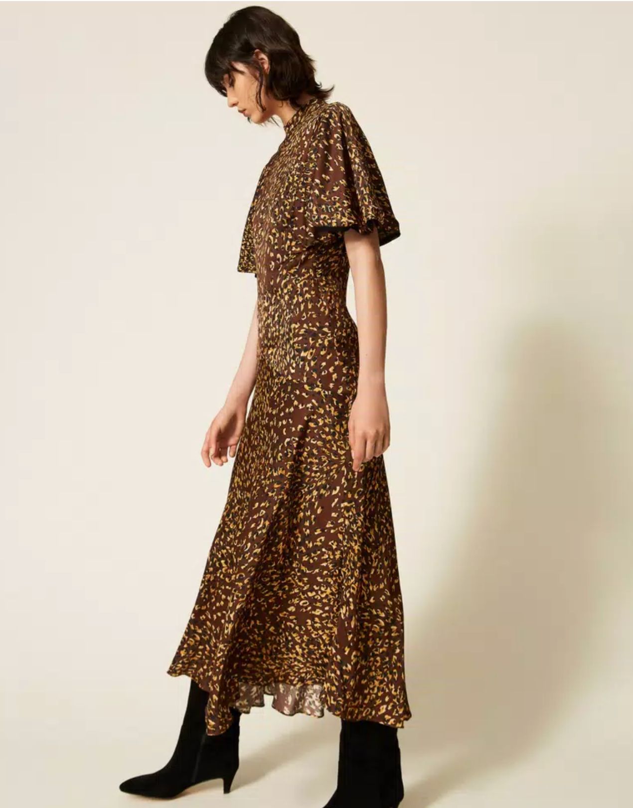 Flutter Sleeve Dress