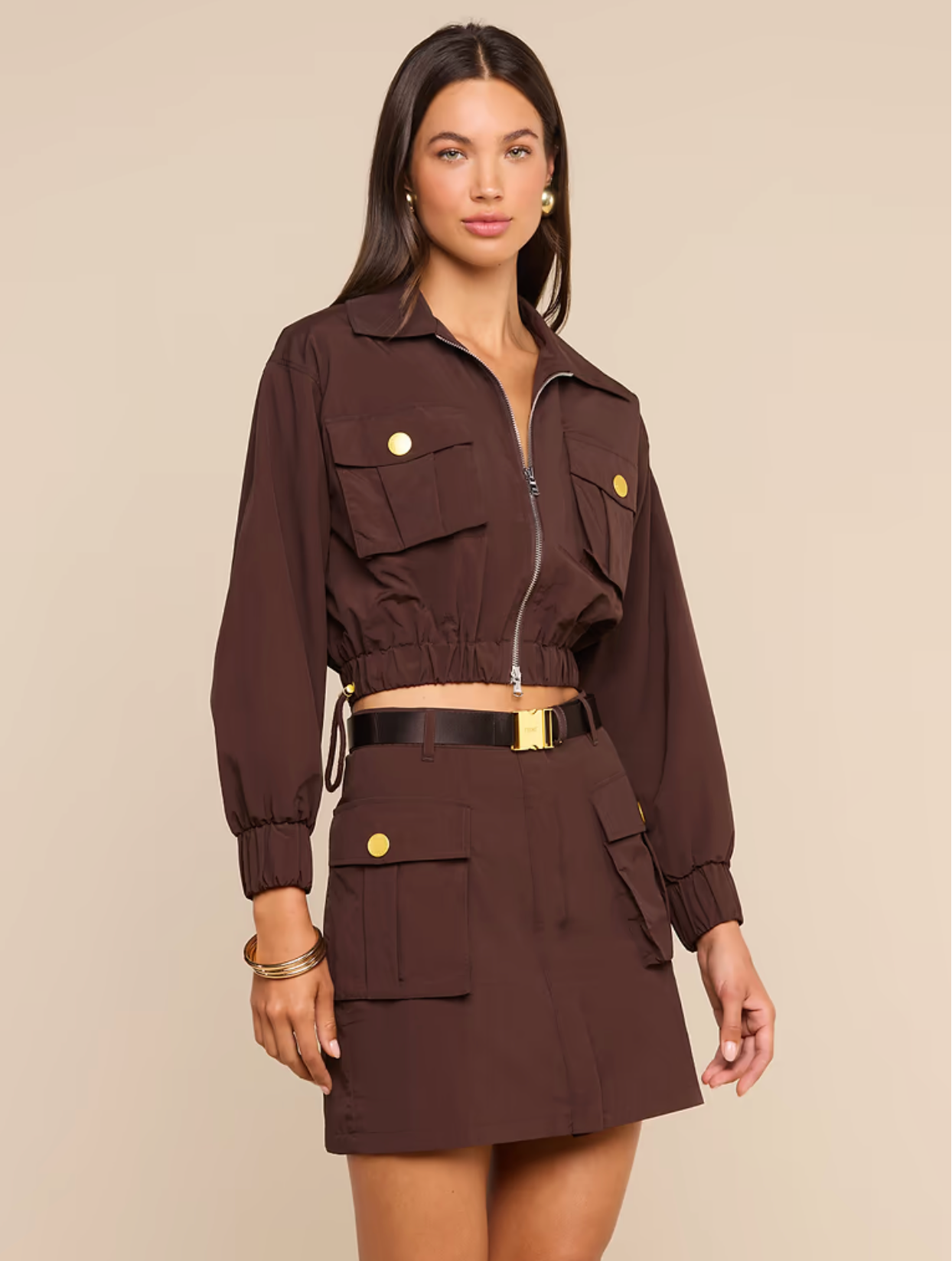 Kade Cargo Pocket Windbreaker