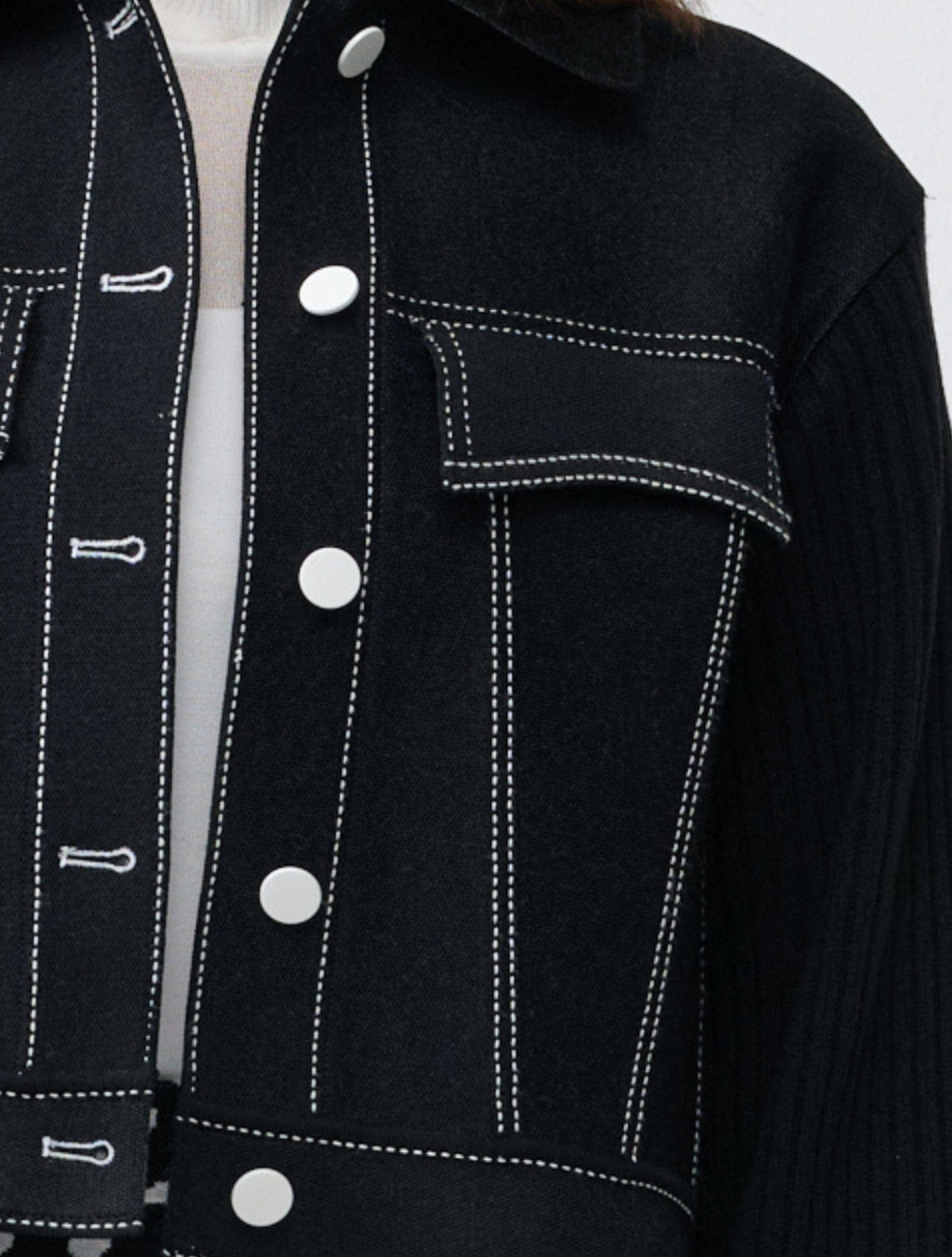 Beacon Cropped Denim Jacket