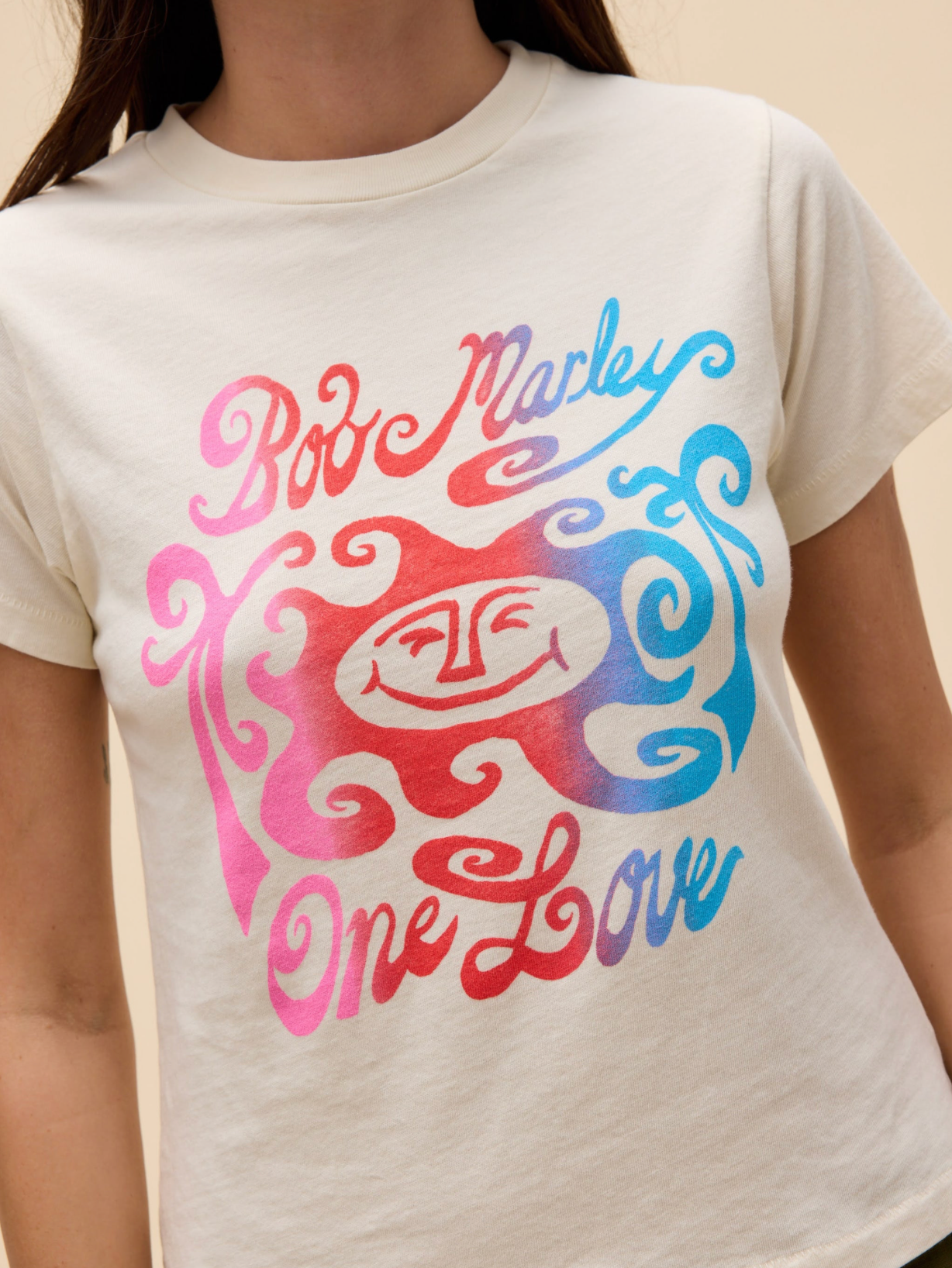 Bob Marley One Love Gradient Vintage Tee