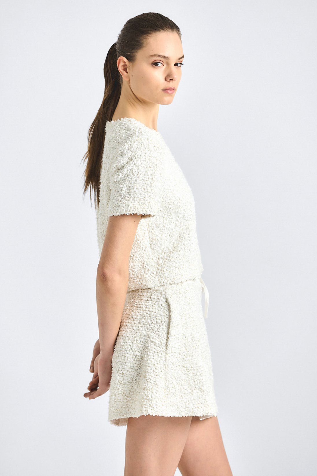 Mara Boucle Knit Skirt