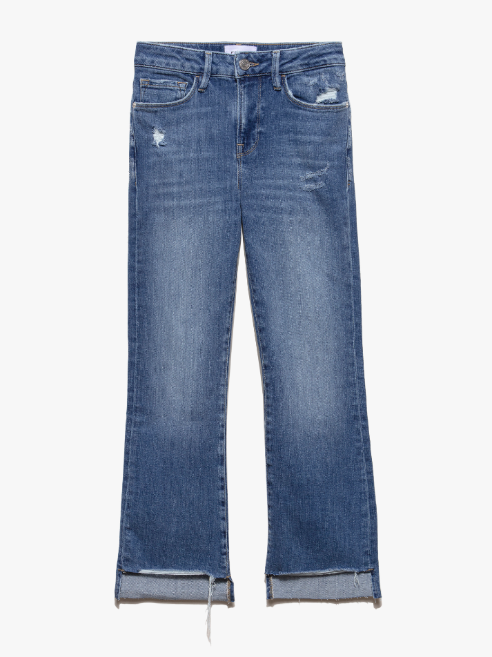 Le Crop Mini Boot Raw Hem
