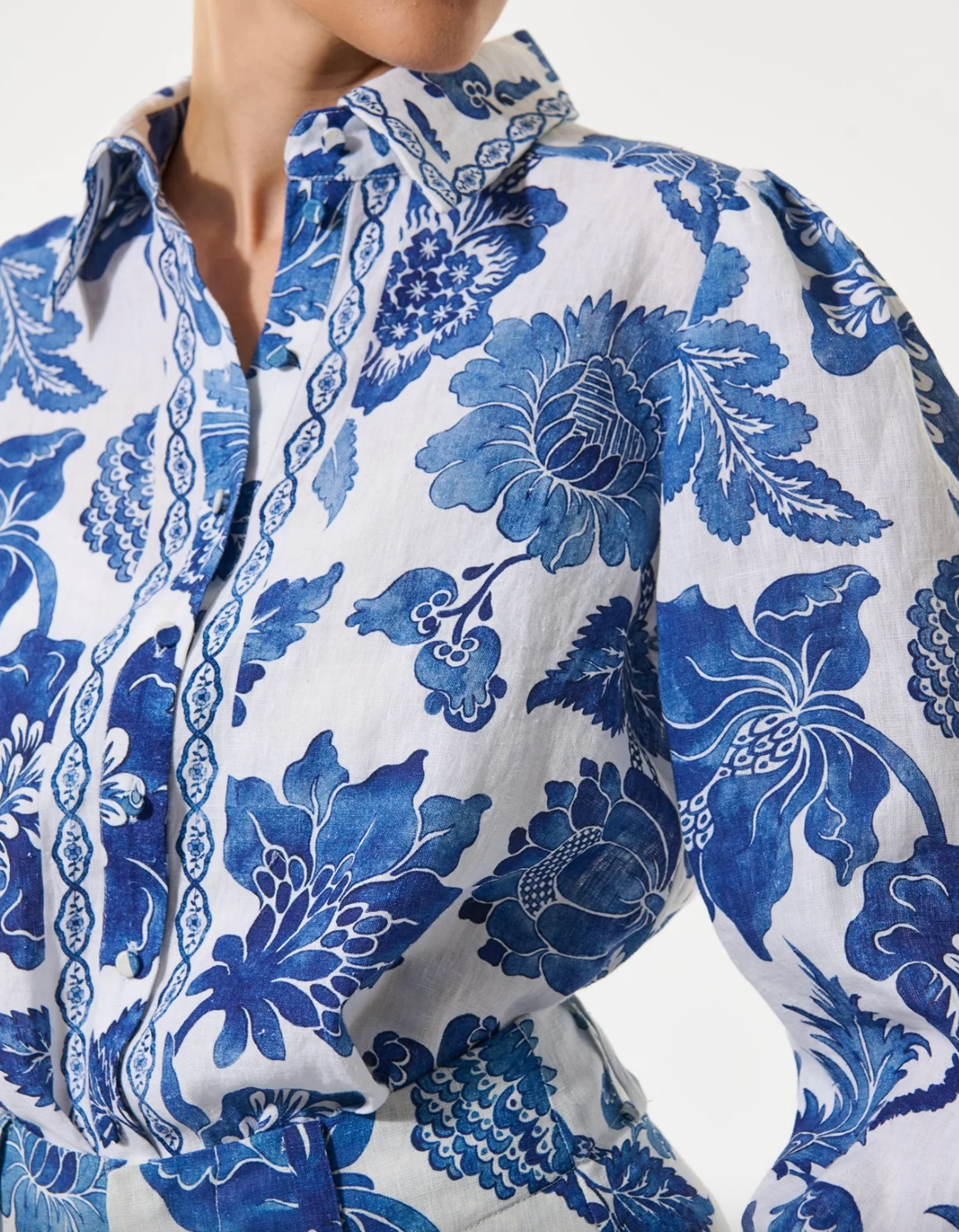 Sioma Shirt with Balloon Sleeves