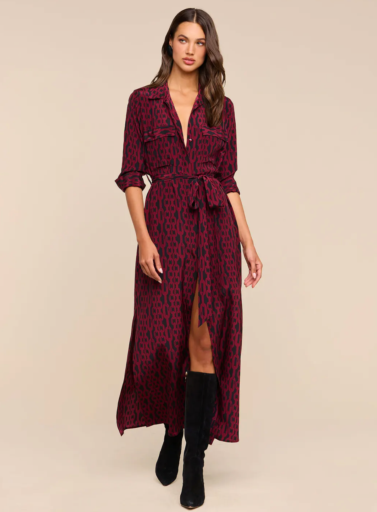 Cameron Long Shirt Dress