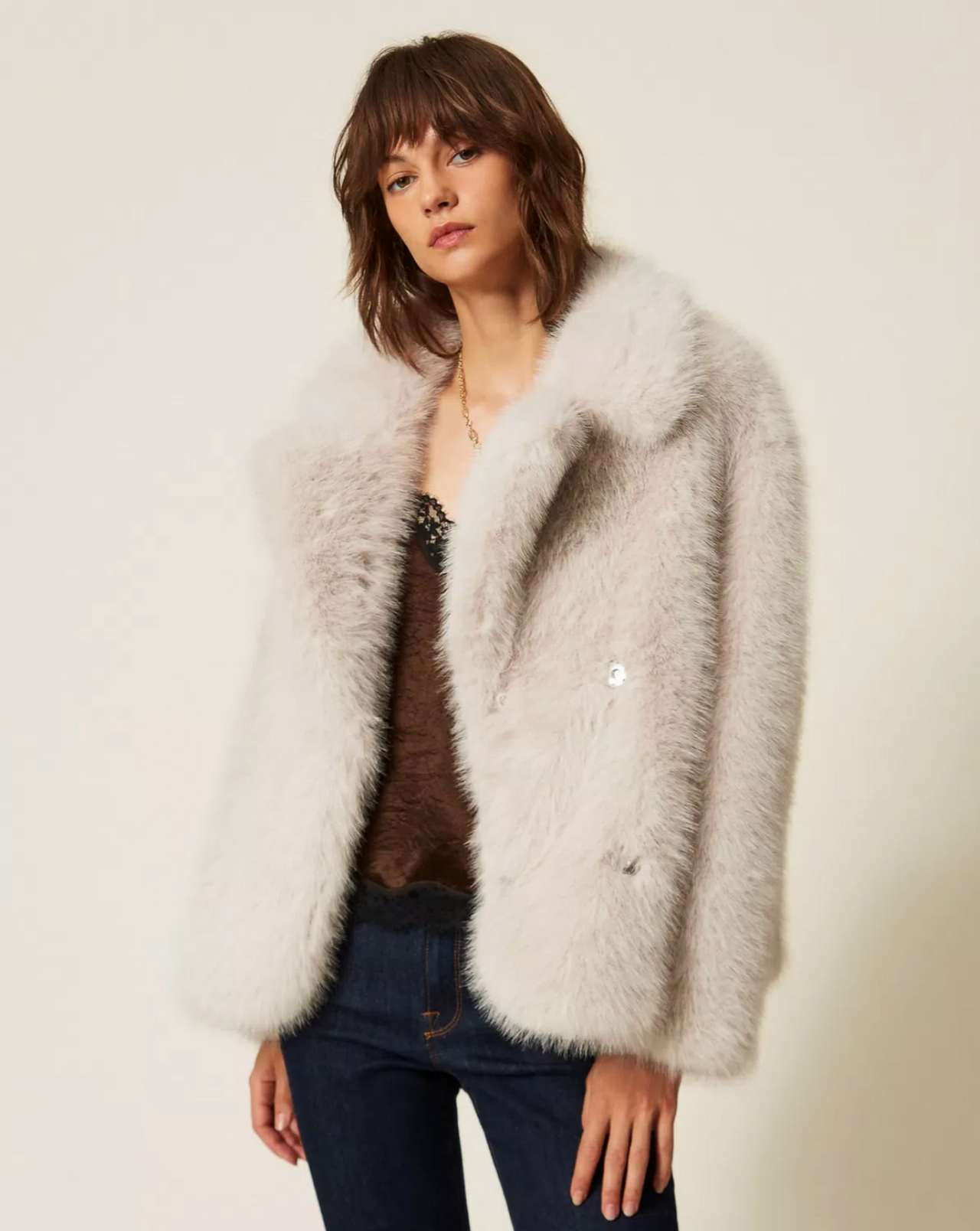 Faux Fur Jacket