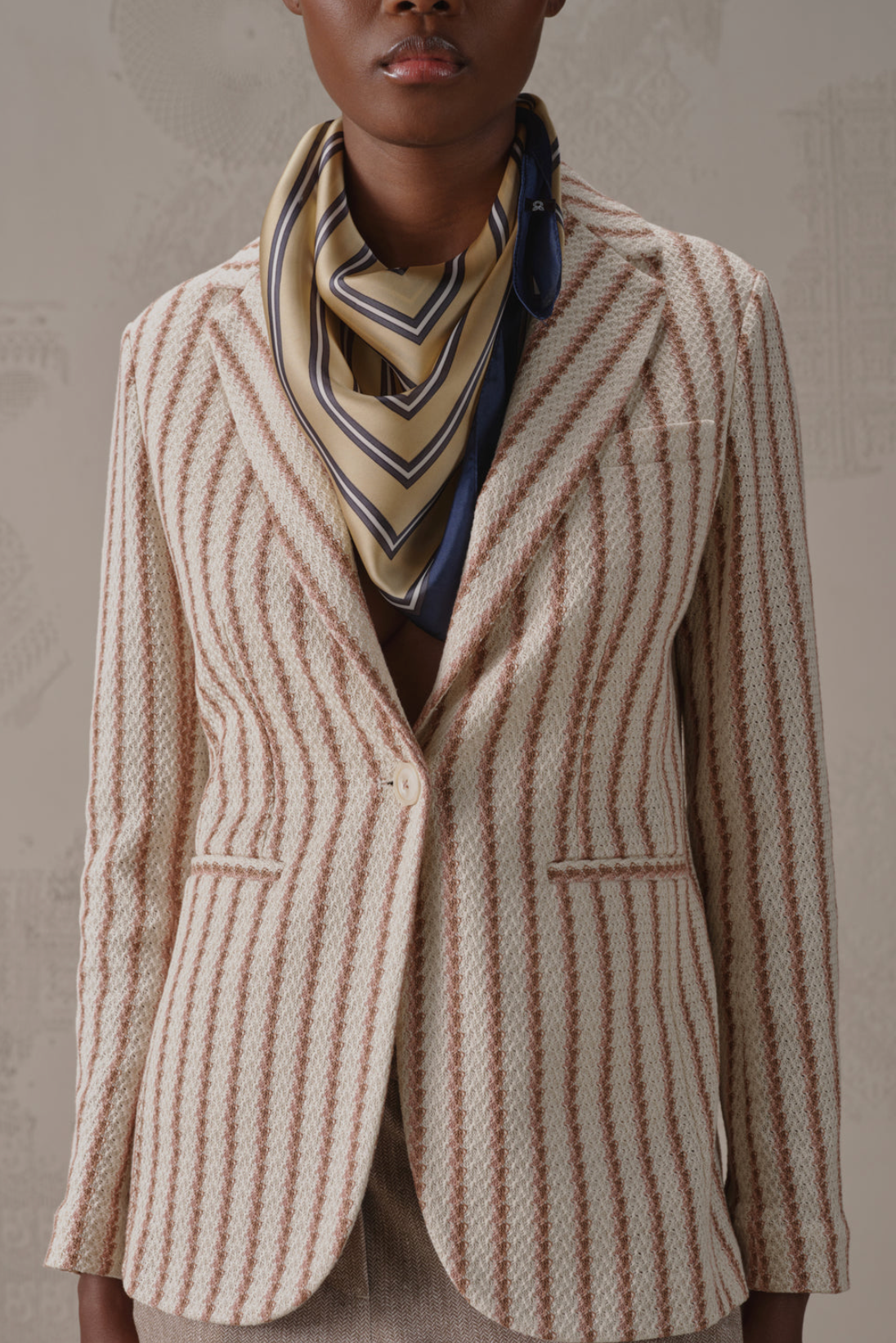 SLIM LONG BLAZER