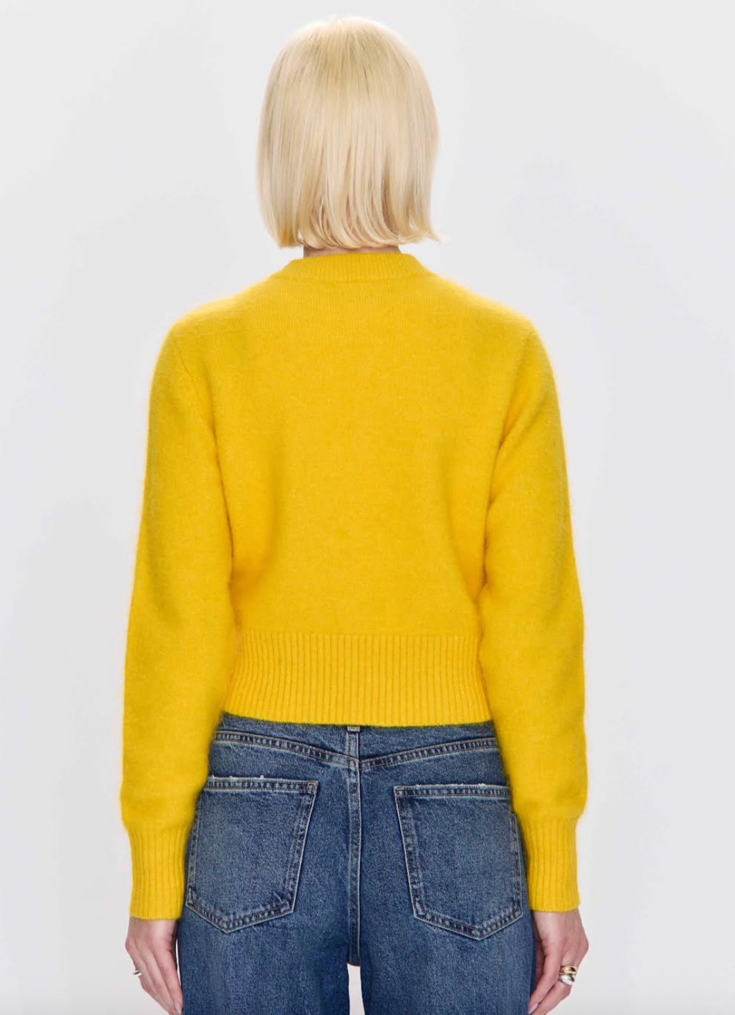 Sara Shrunken Crewneck Sweater