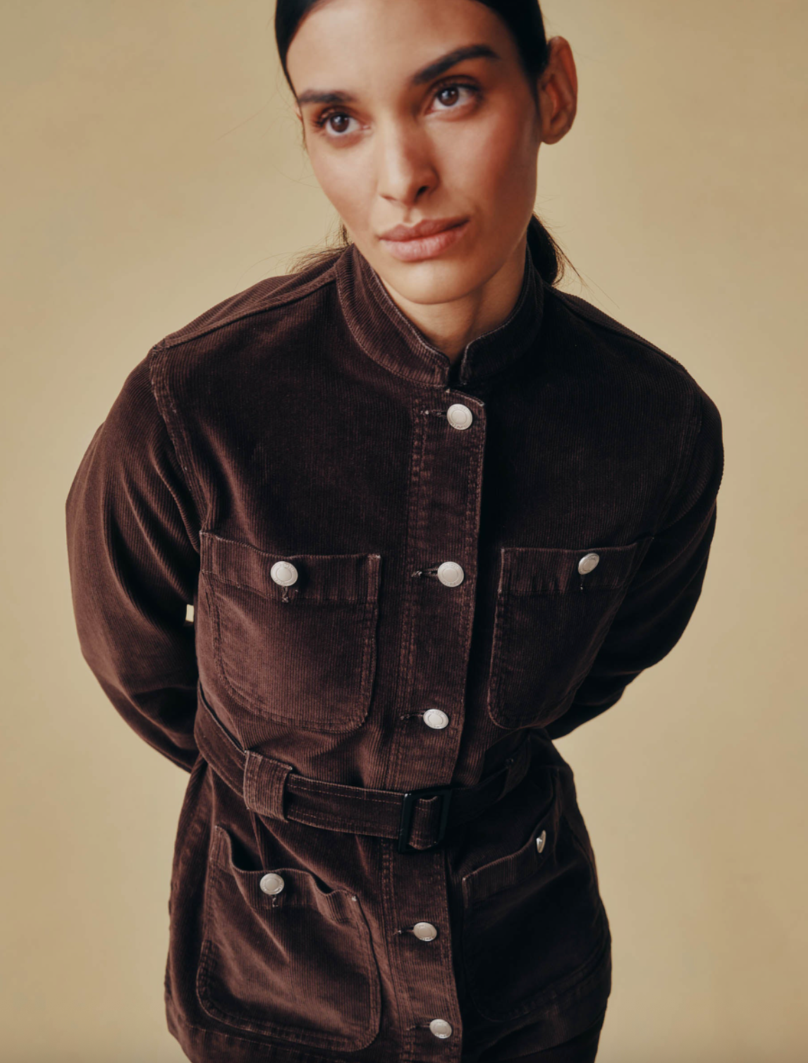 Utility Jacket in Corduroy