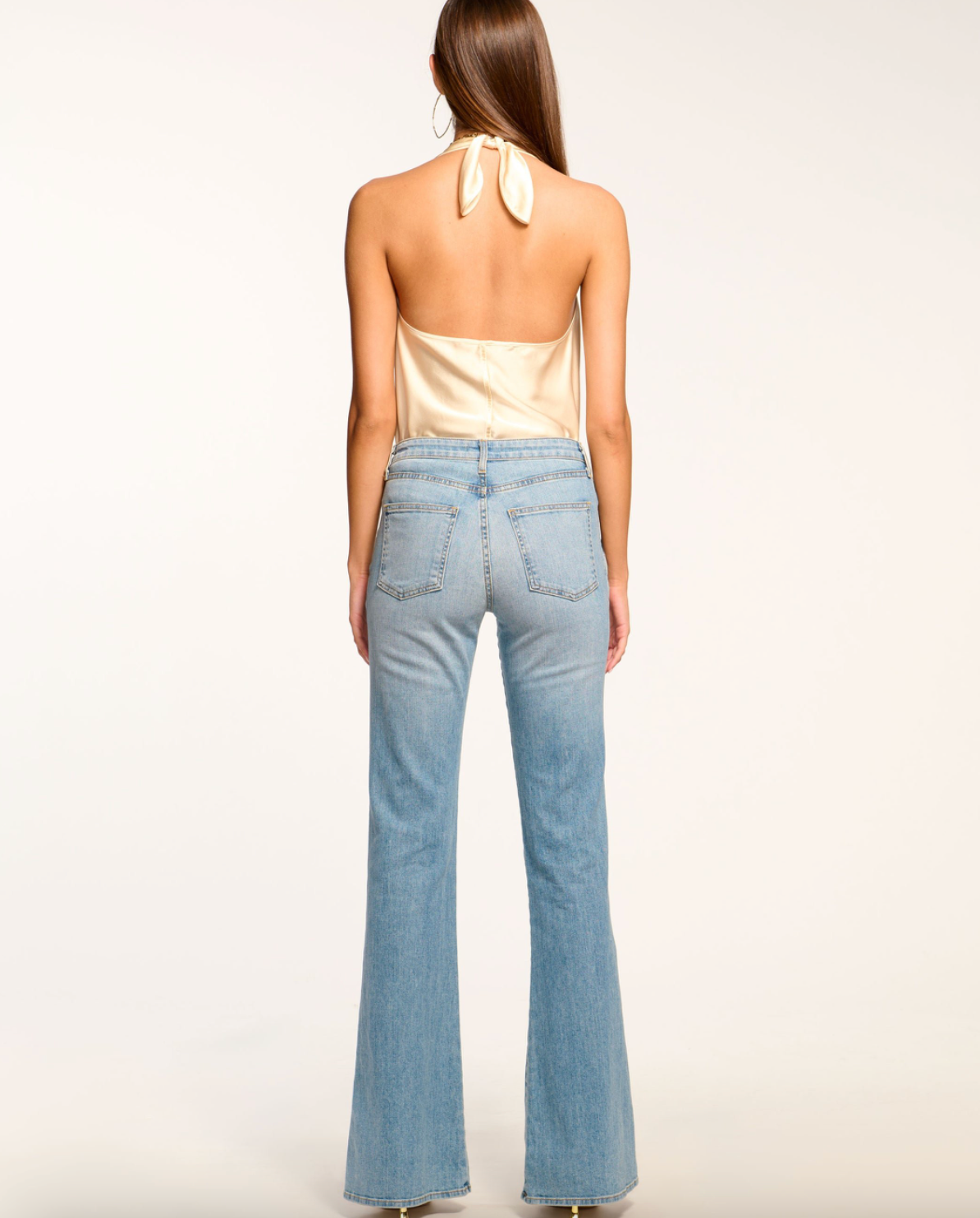 Helena Flare Jean -Light Wash