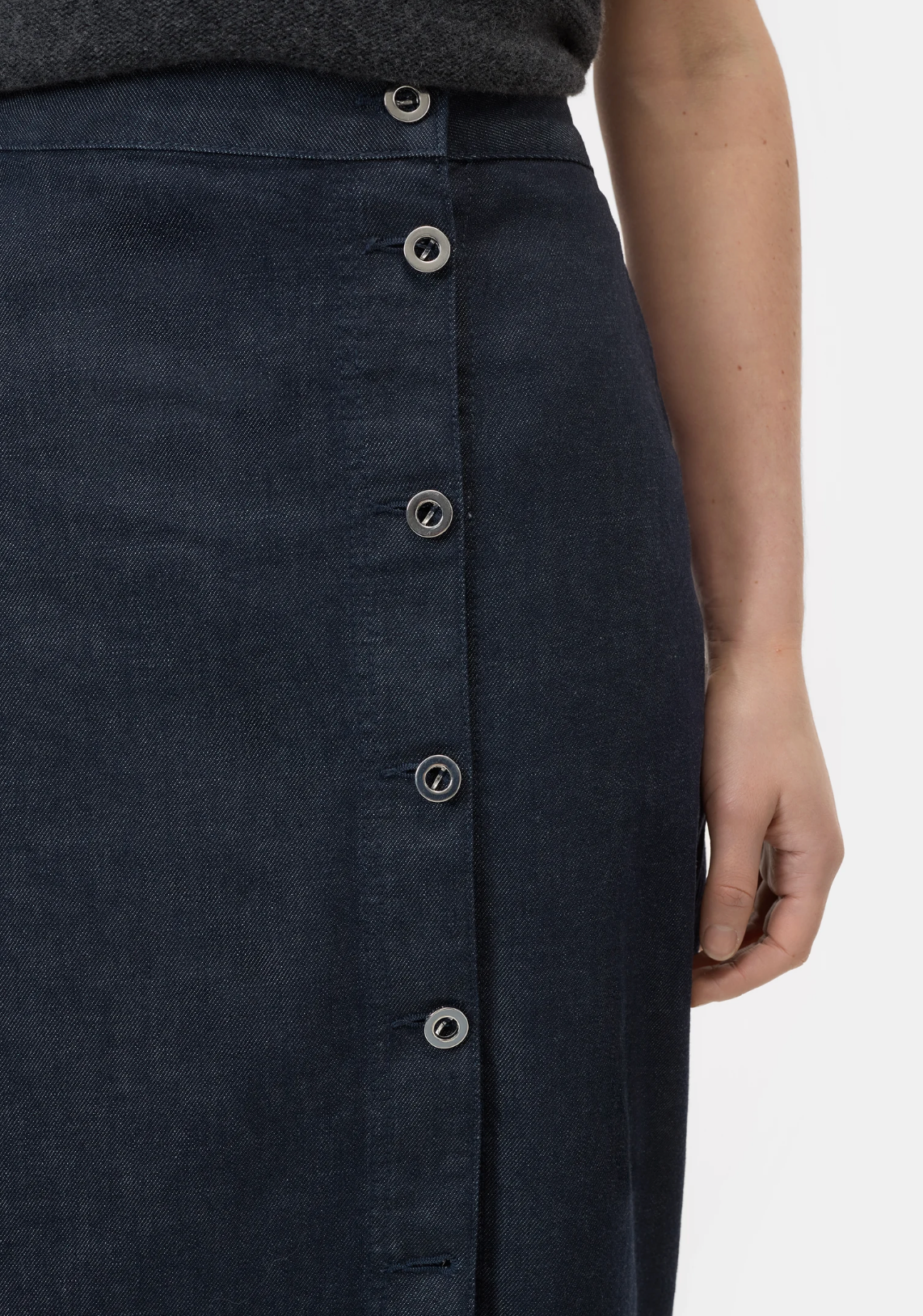 Button-Up Skirt