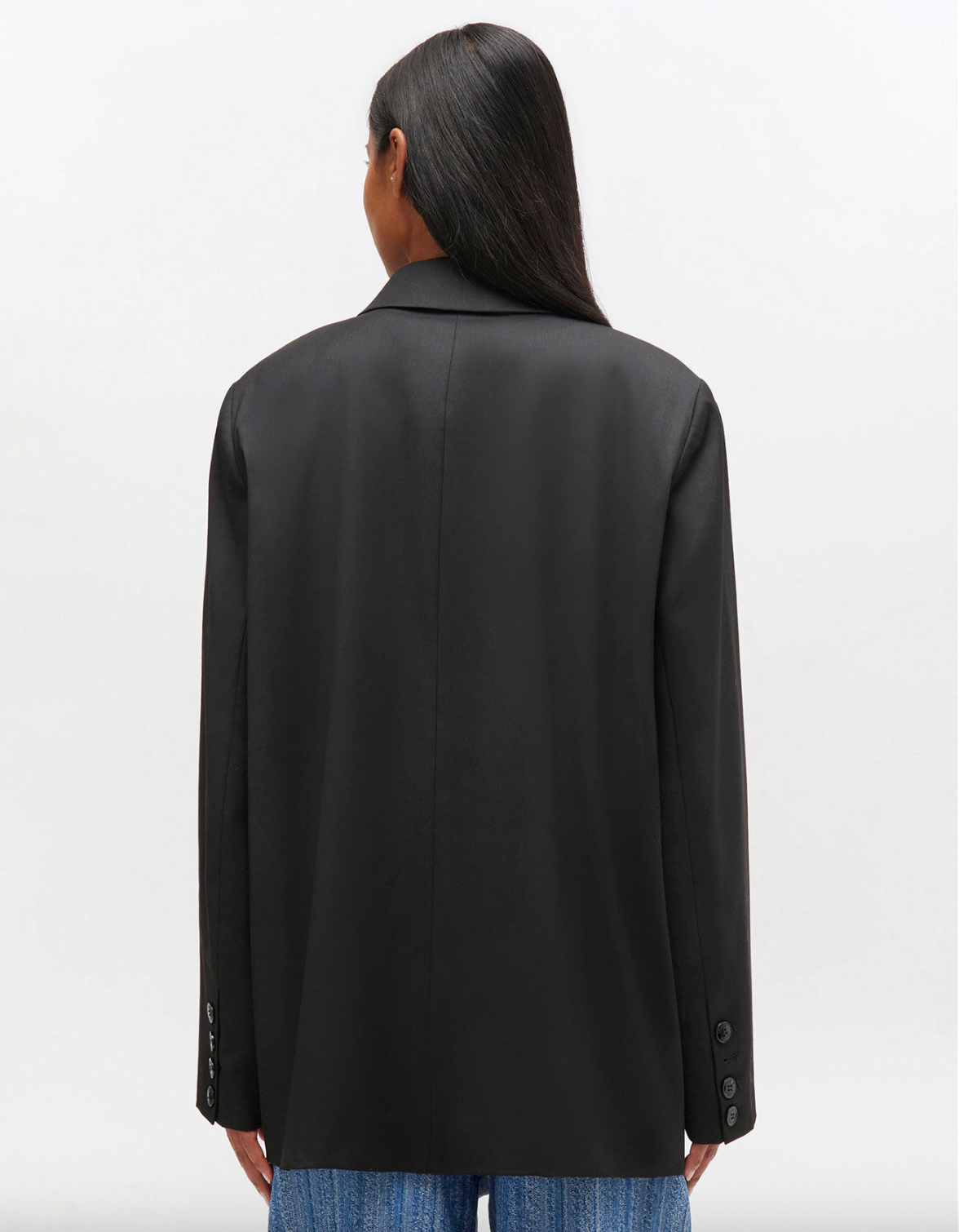 Calendered Wool Blazer