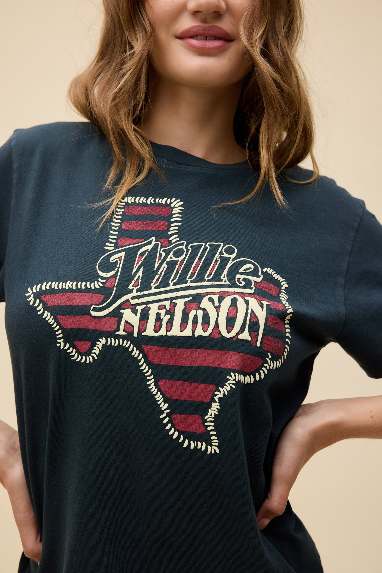 Willie Nelson Texas Stripes Tour Tee