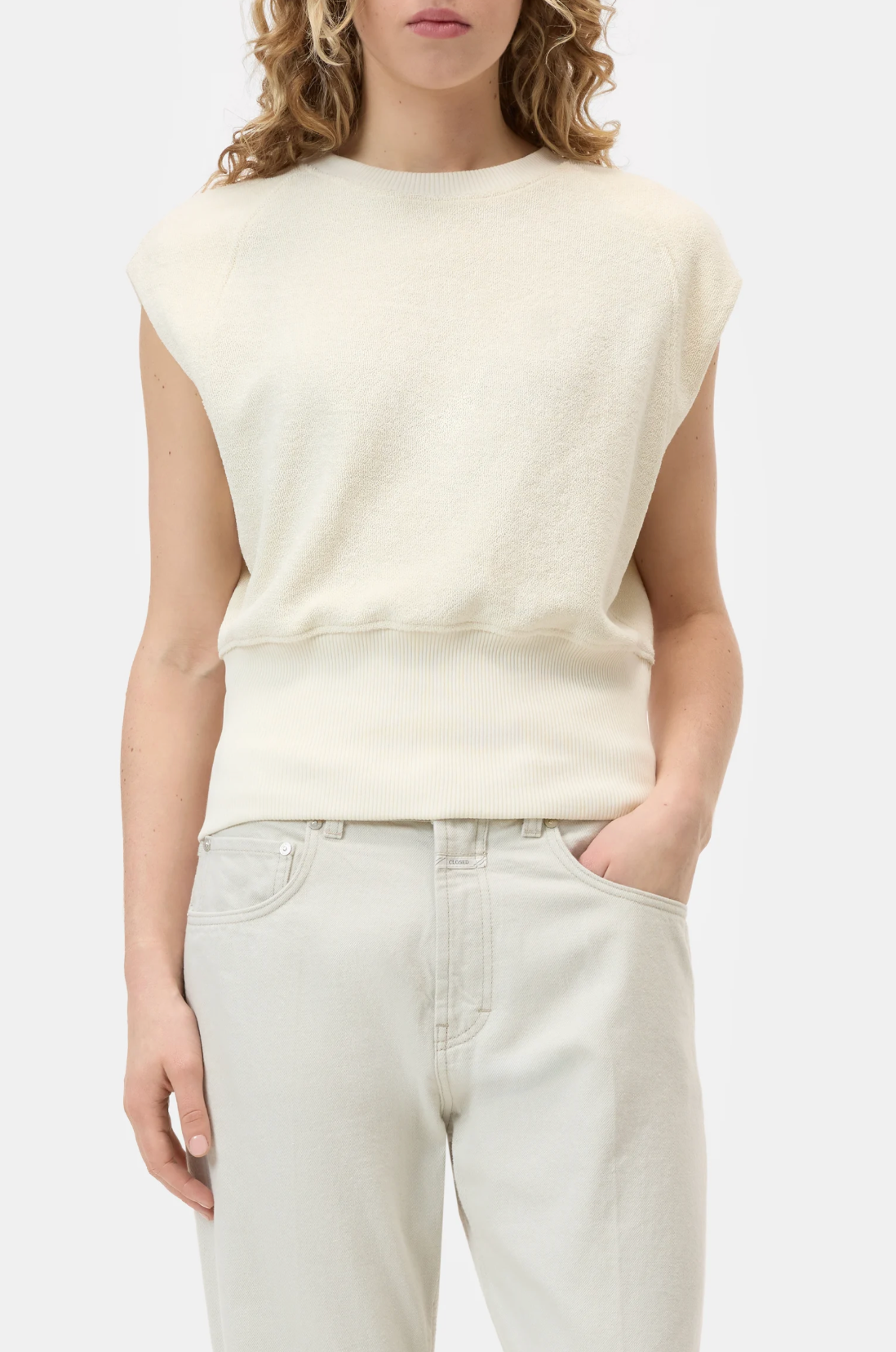 Waisted Crewneck