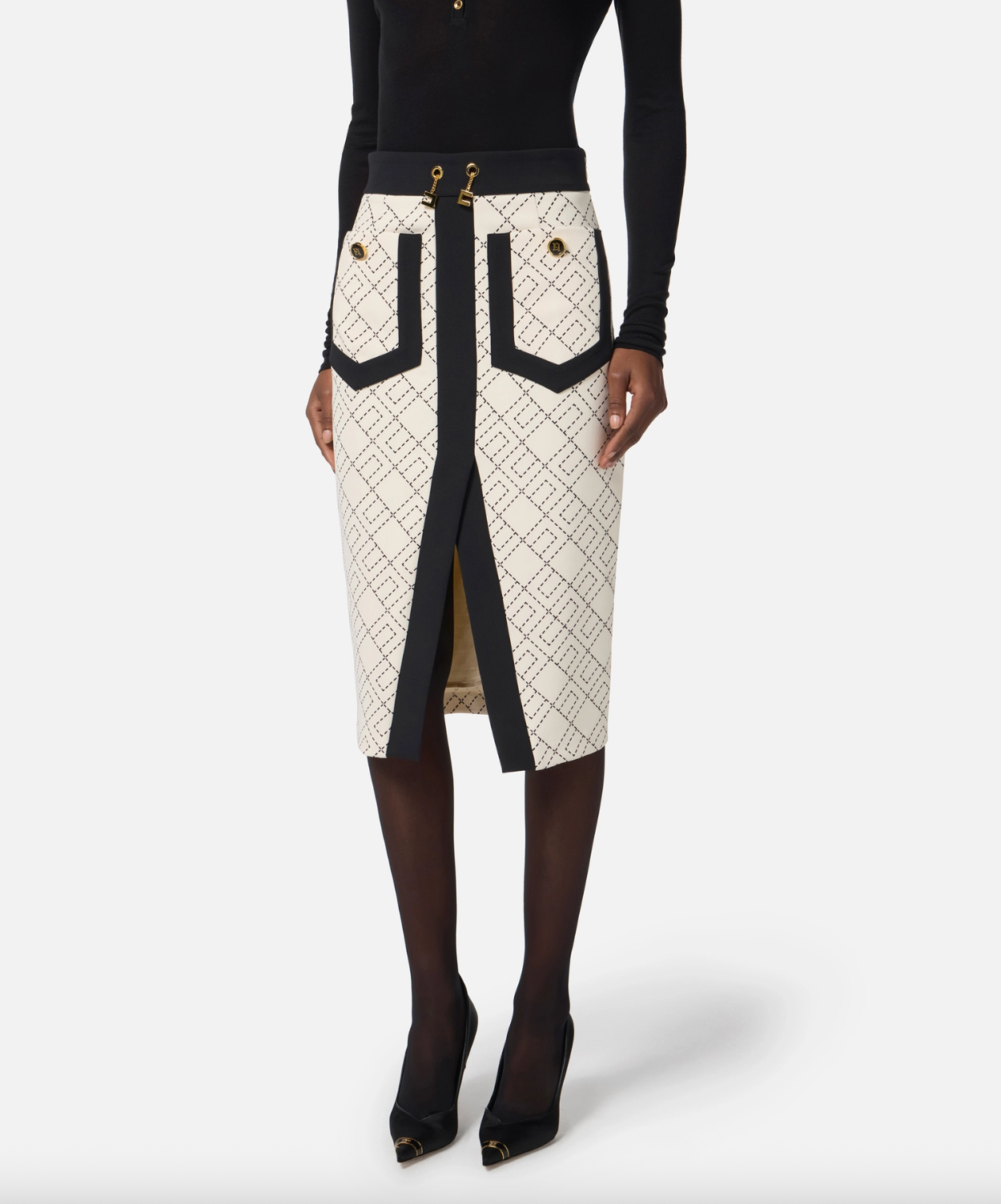 Double Crepe Skirt