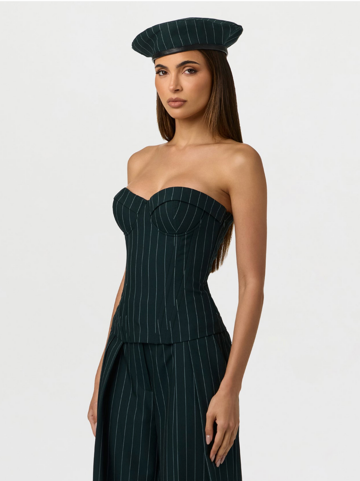 Suiting Pinstripe Bustier