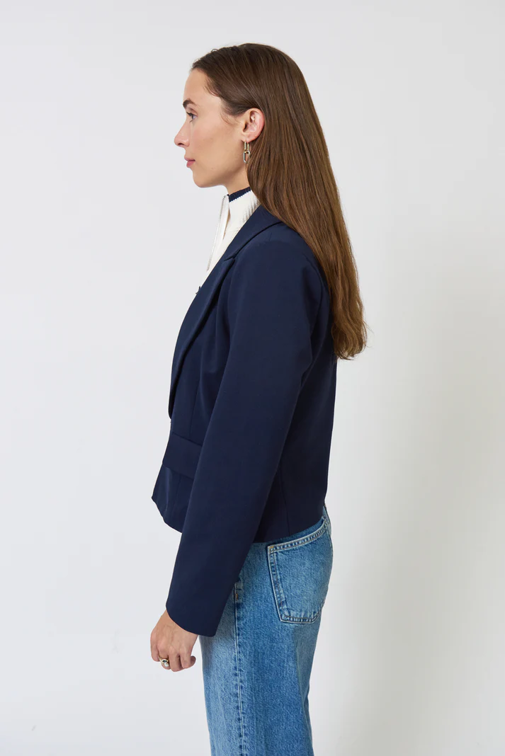 Chelsea Rugby Stripe Sweater Dickey Jacket