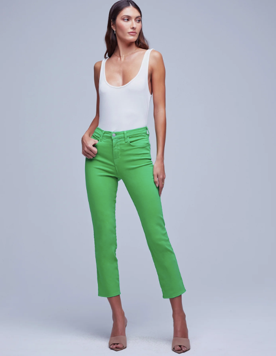 Alexia High Rise Crop Cigarette