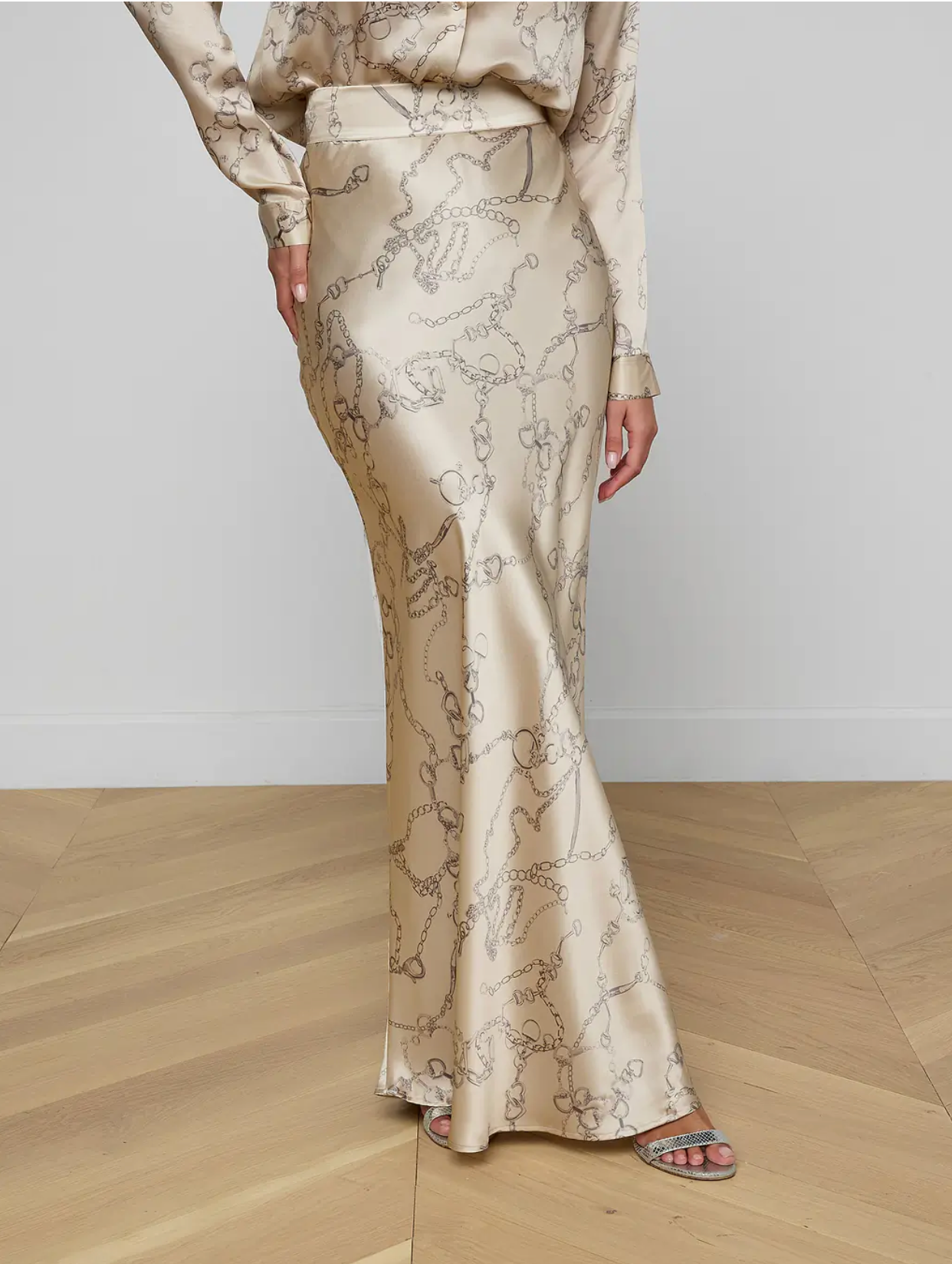 Ryker Waistband Bias Skirt