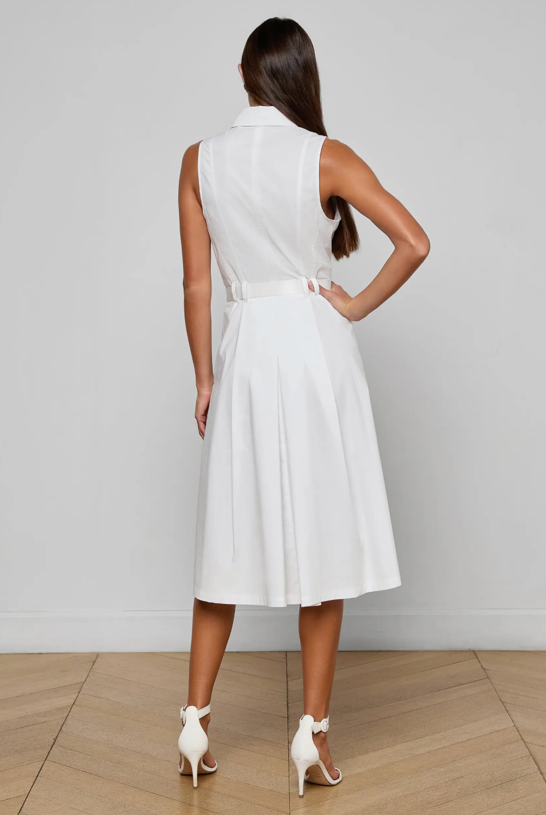 Kylo Belted Shirt Dress