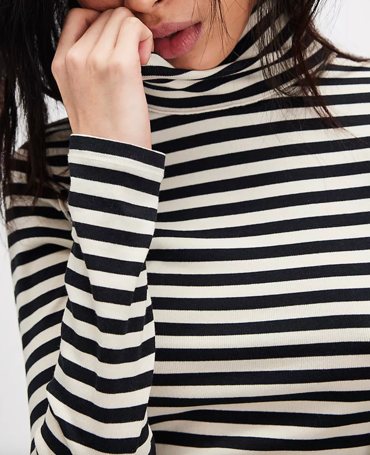 Good Good Turtleneck Stripe