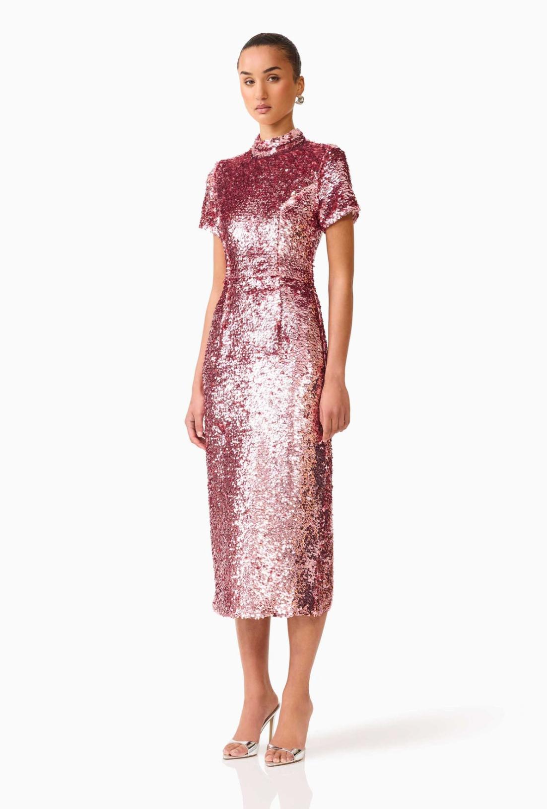 Alissa Cap Sleeve Midi Dress