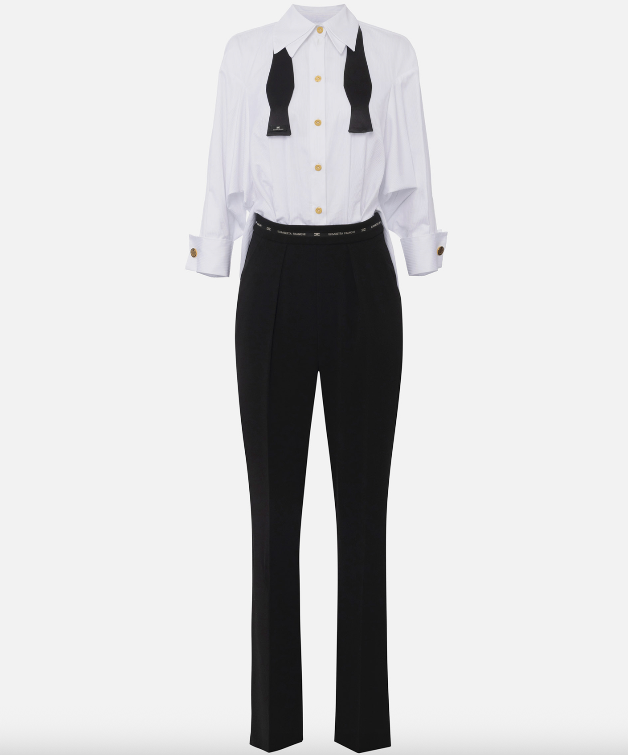 Crepe Suiting Jumpsuit