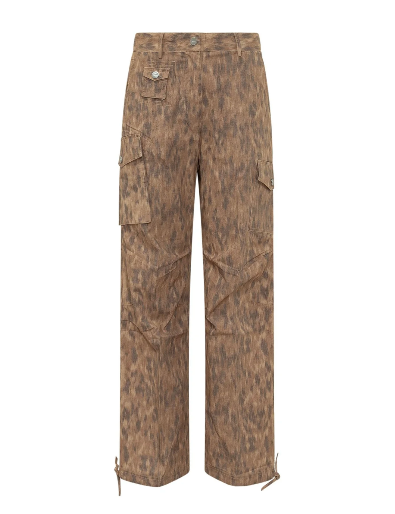 Stretch Cotton Pocket Cargo Pants