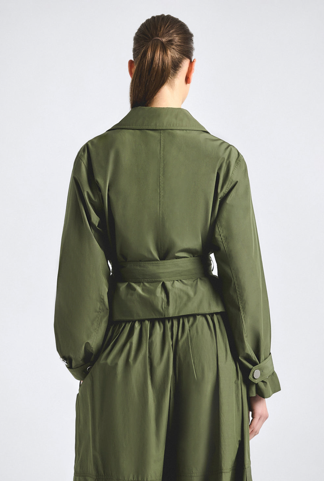 Renata Poplin Cropped Trence