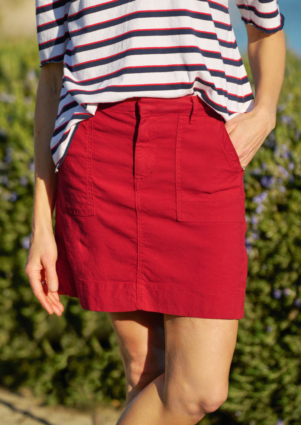 Jameson Skirt in Linen
