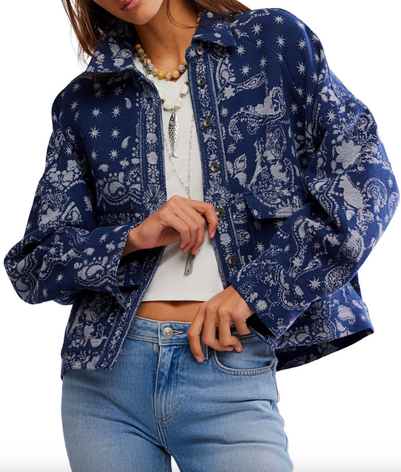 Bandana Jacquard Shirt