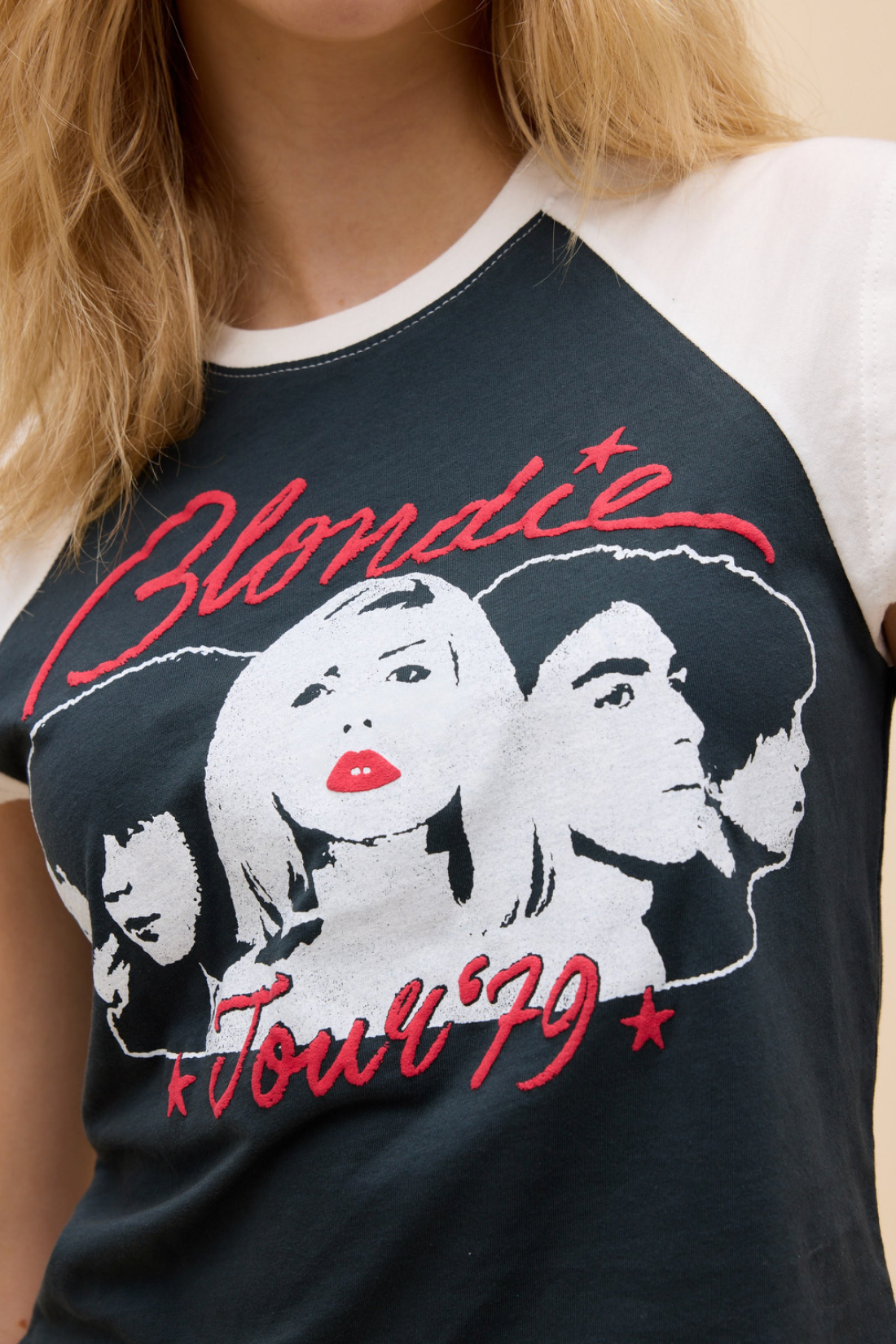 Blondie Tour '79 Raglan Tank