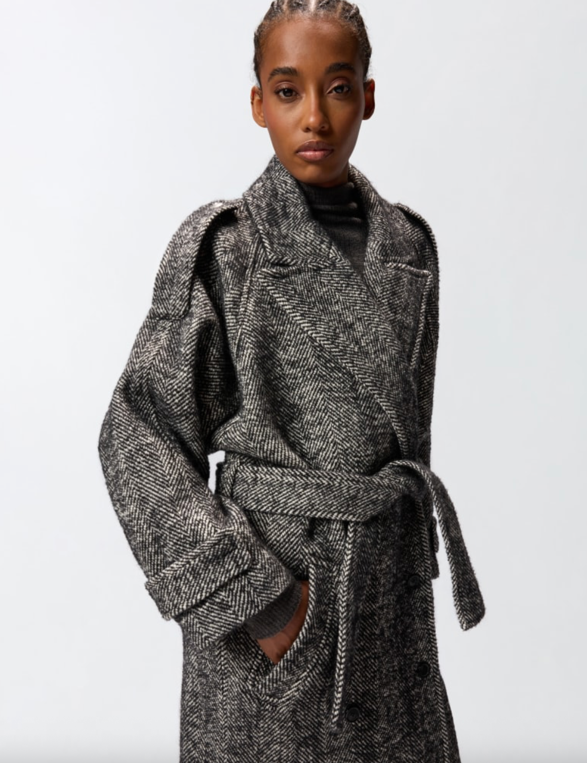 Carrube Cappotto Panno