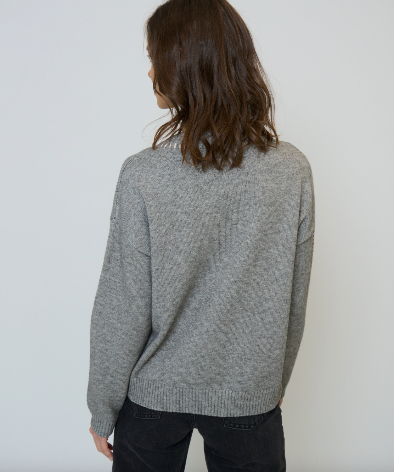 Myra Whipstitch Star Crewneck