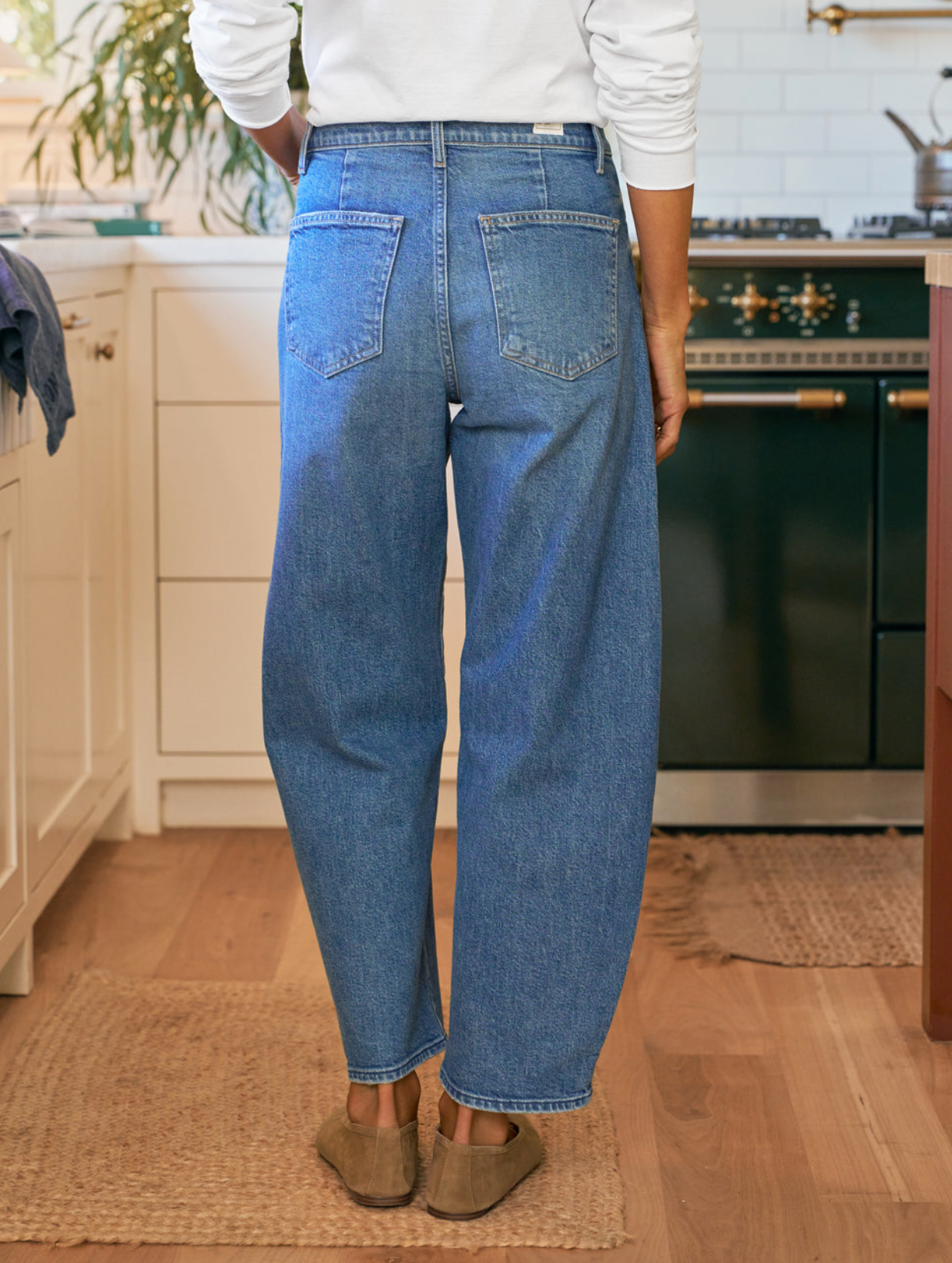Brennan Barrel Leg Jean - 1978 Wash