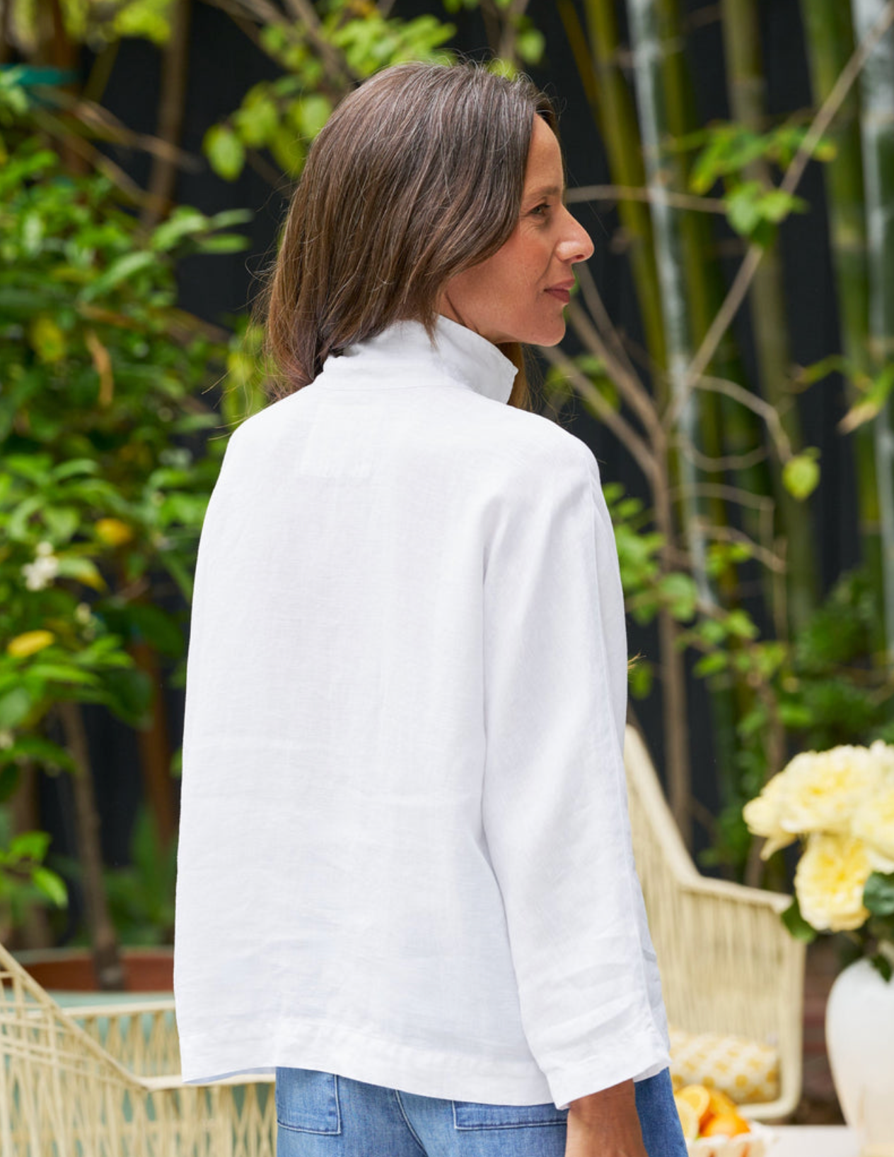 Popover Shirt in Linen