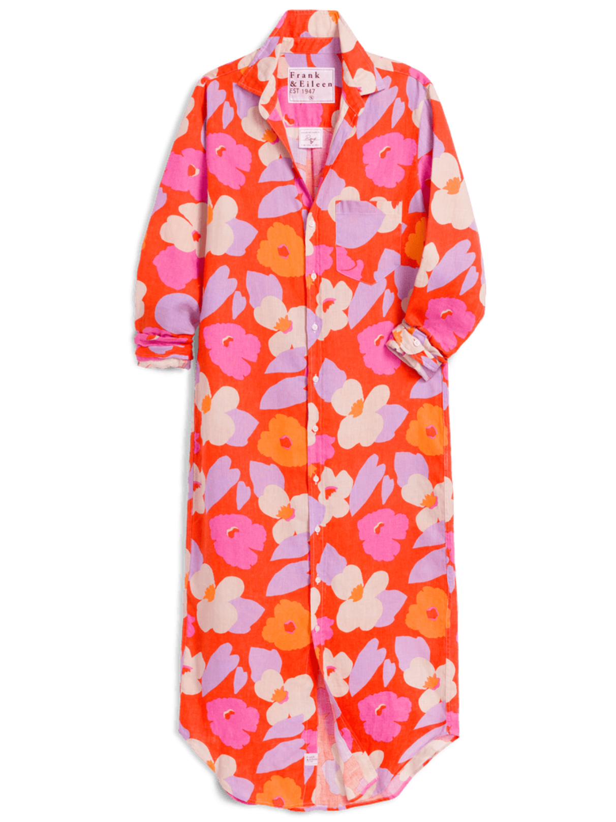 Lived-In Linen Rory Maxi Shirt Dress