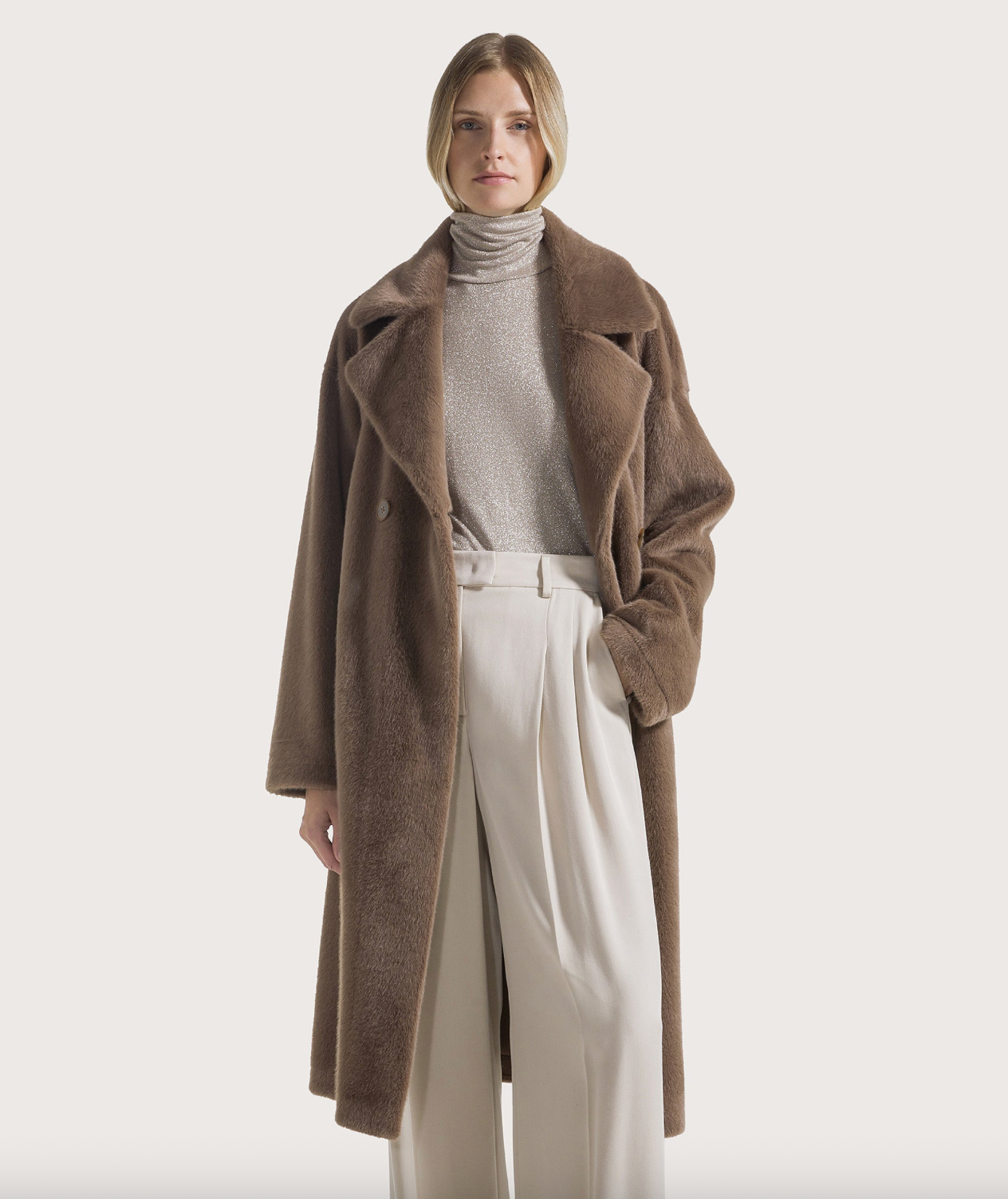 Faux Fur Coat