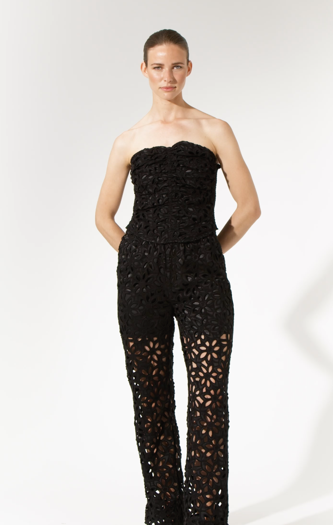 Corsi Top with Smocking